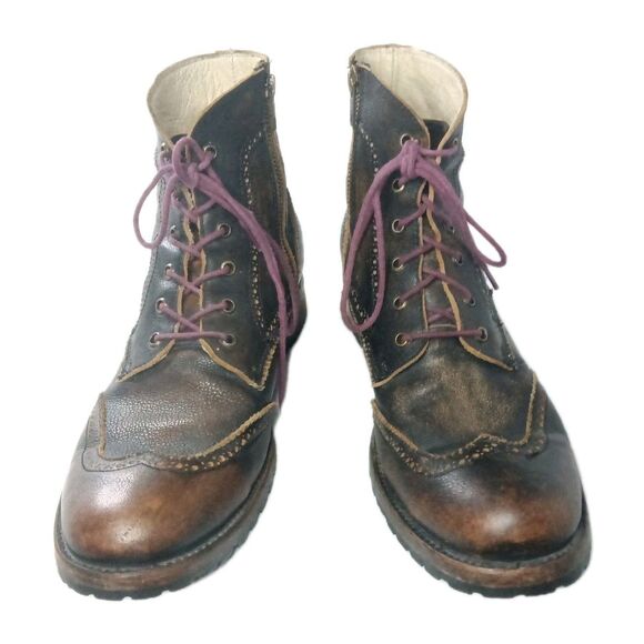Freebird Oscar Men\'s Boots Size 10 Rustic Brown
